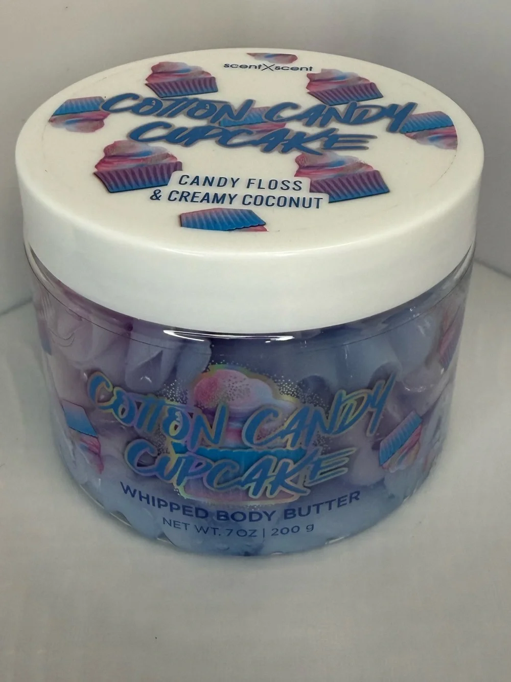 Cotton Candy Cupcake Whipped Body Butter - Lavender